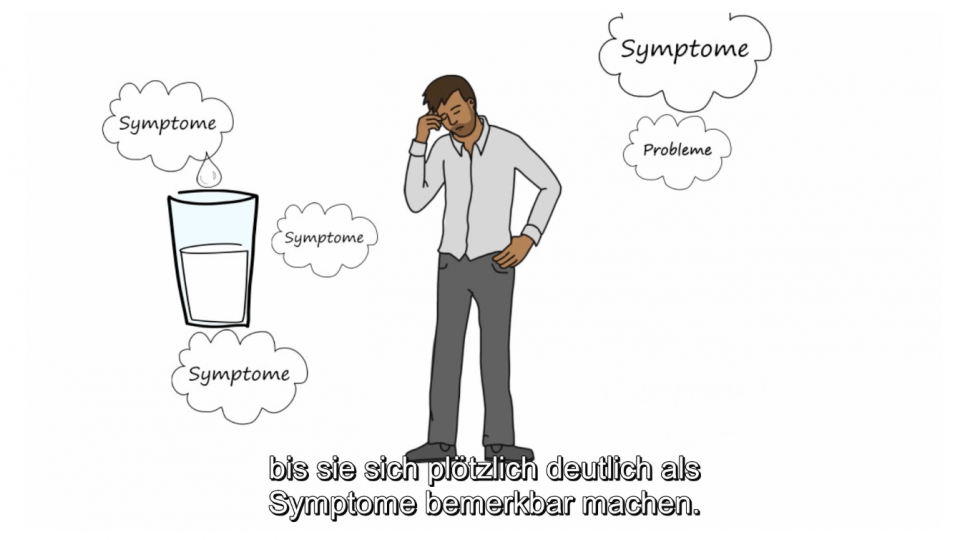 Screenshot aus dem Video "Symptome sind nicht die Ursache"