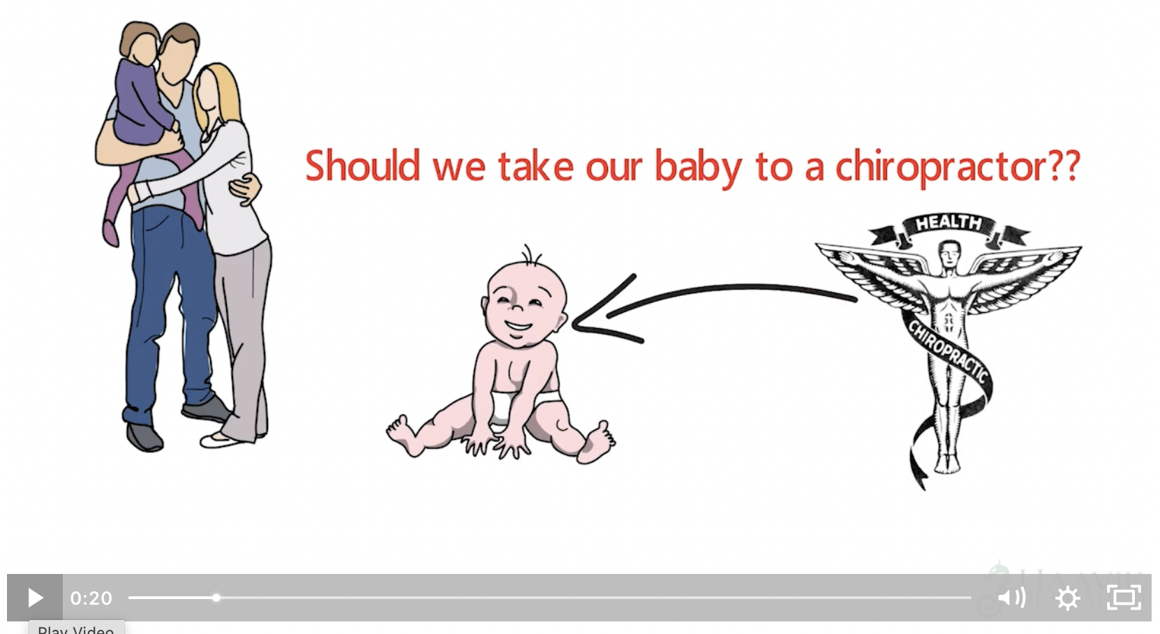 Babys und Neugeborene gehen zum Chiropraktiker, um Probleme mit Schreikoliken und Schlafstörungen zu beheben